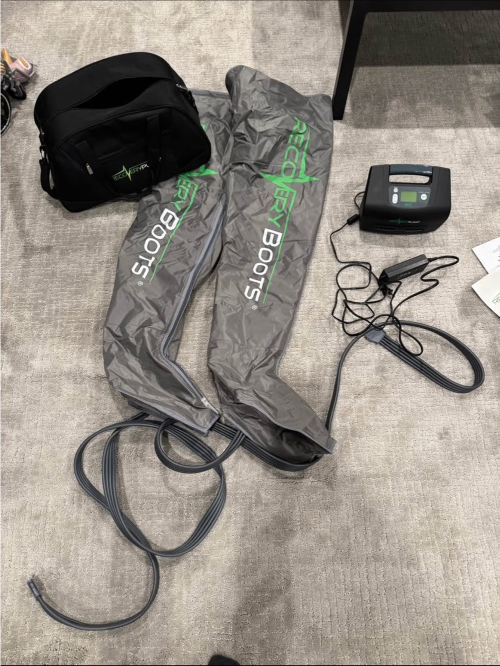 Recovery compression boots